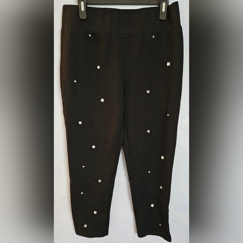 ALICE BLUE Womens Rhinestone Pants XL